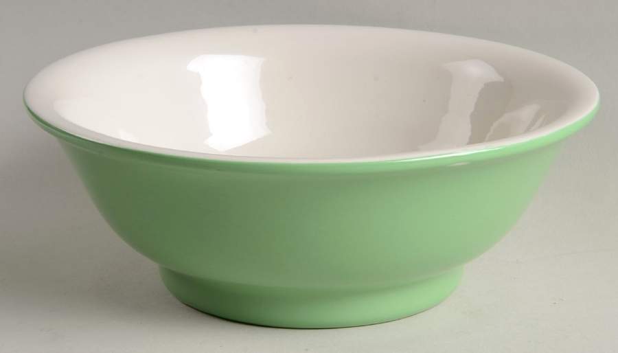 Phoenix Green 8" Round Vegetable Bowl by Hall-1