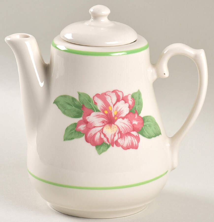Greenbrier, The Mini Coffee Pot & Lid by Homer Laughlin -1