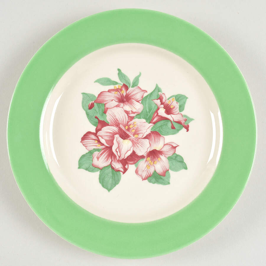 Greenbrier, The Salad Plate by Homer Laughlin -1