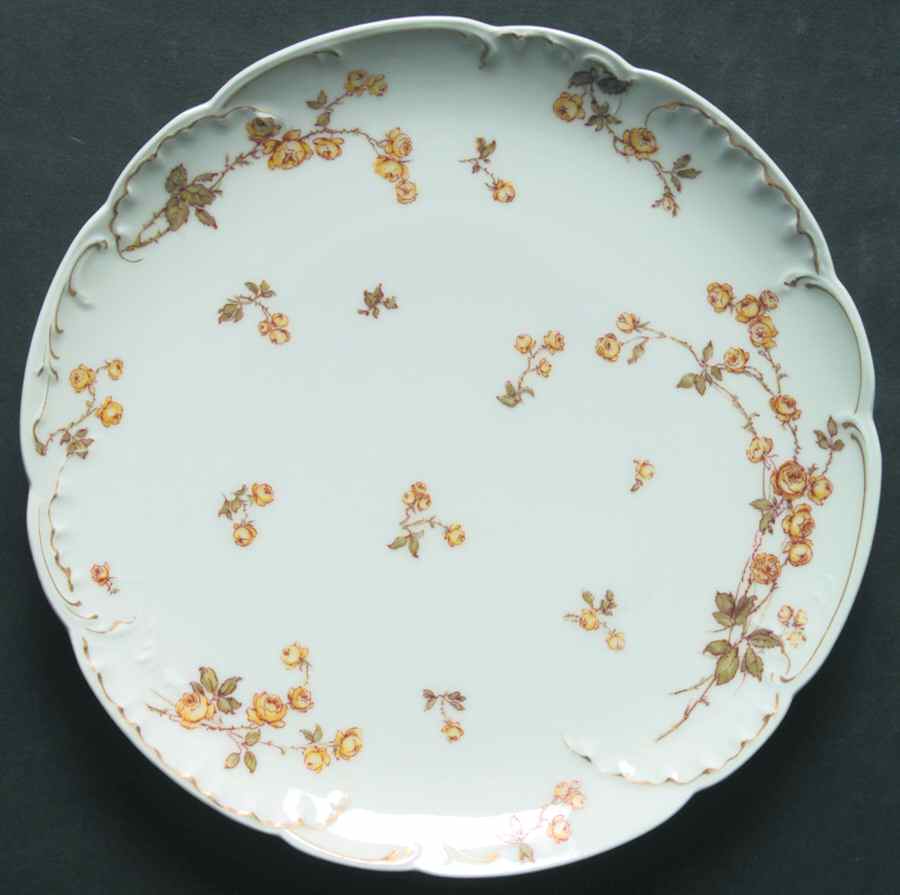 Schleiger 679-4 Coupe Salad Plate by Haviland-1