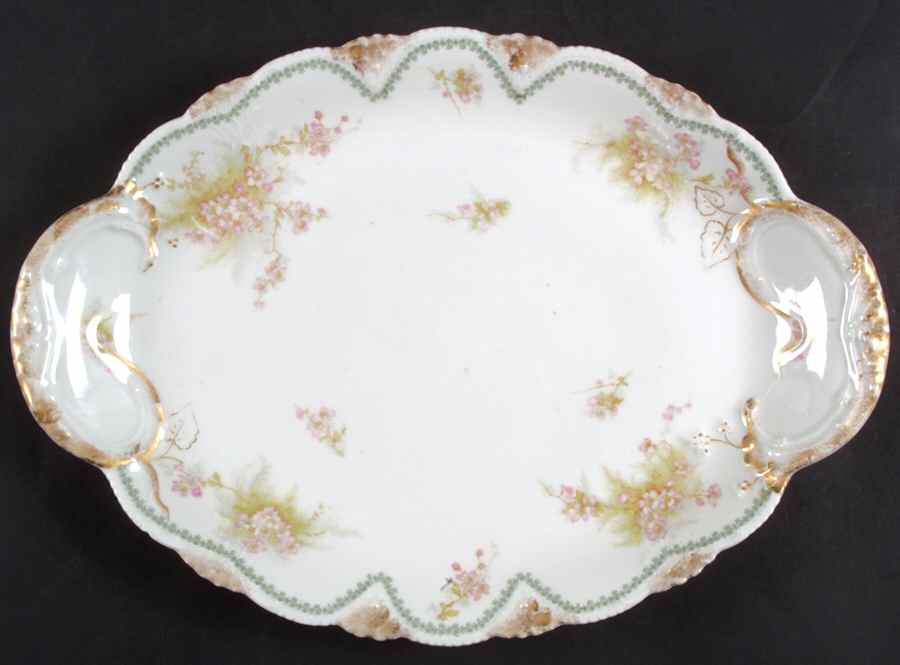 Schleiger 609-3 16" Oval Serving Platter by Haviland-1