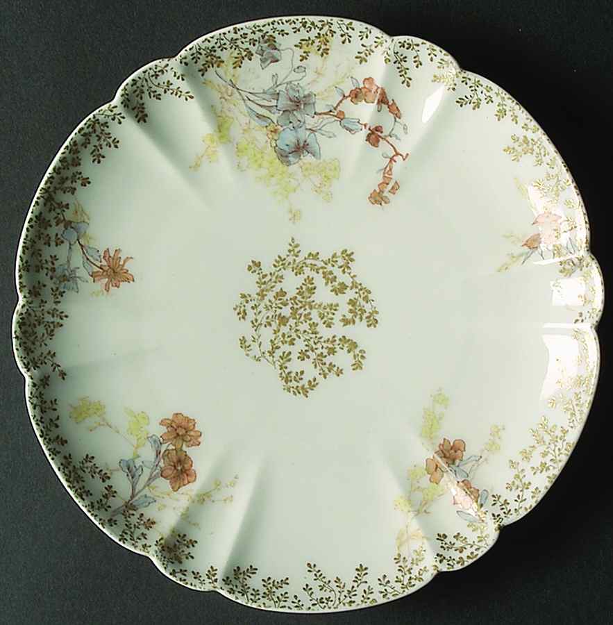 Schleiger 678-5 Coupe Salad Plate by Haviland-1