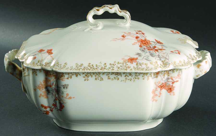 Schleiger 678-5 Rectangular Tureen & Lid by Haviland-1