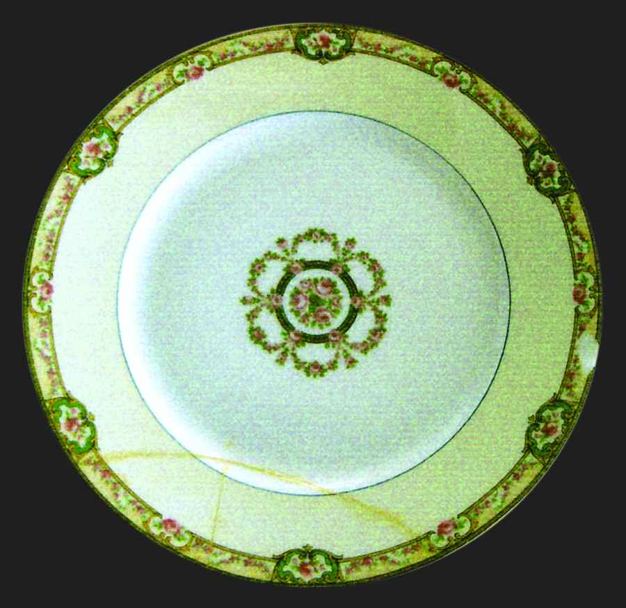 Schleiger 345-3 Dinner Plate by Haviland-1