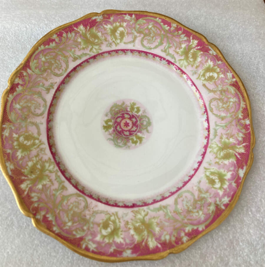 H3298 Luncheon Plate by Haviland-1