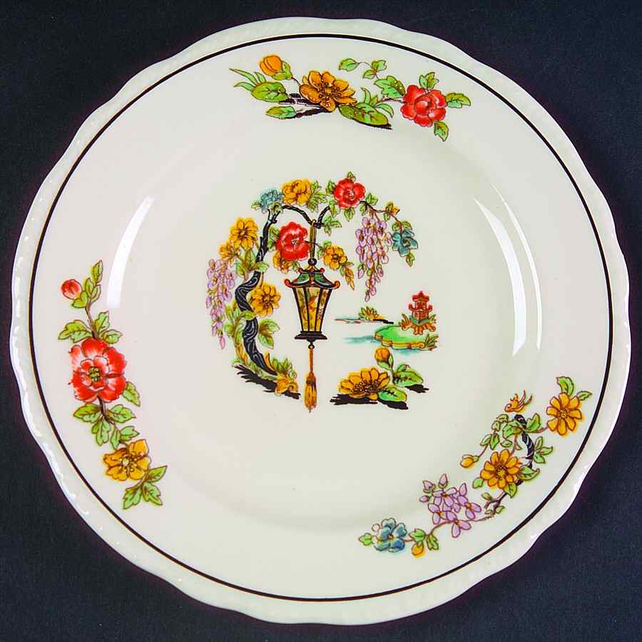 HAR136 Bread & Butter Plate by Harker-1