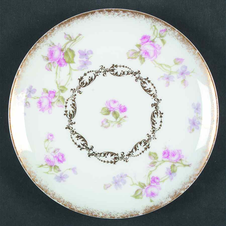 Schleiger 87-4 Coupe Bread & Butter Plate by Haviland-1