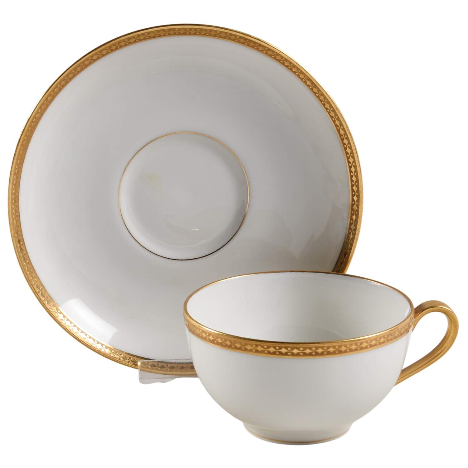 Schleiger 890-1 Flat Cup & Saucer Set by Haviland-1