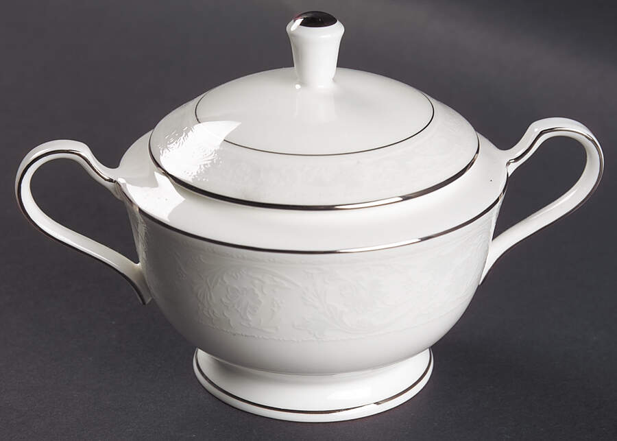 Chantilly Lace Sugar Bowl & Lid by Hallmark-1
