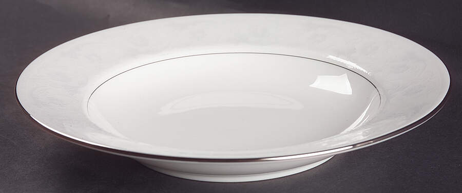 Chantilly Lace Rim Soup Bowl by Hallmark-1