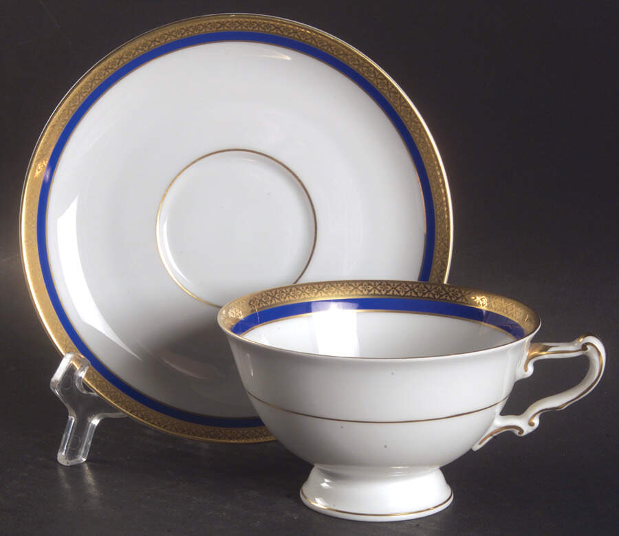 HC945 Footed Cup & Saucer Set by Heinrich - H&C-1