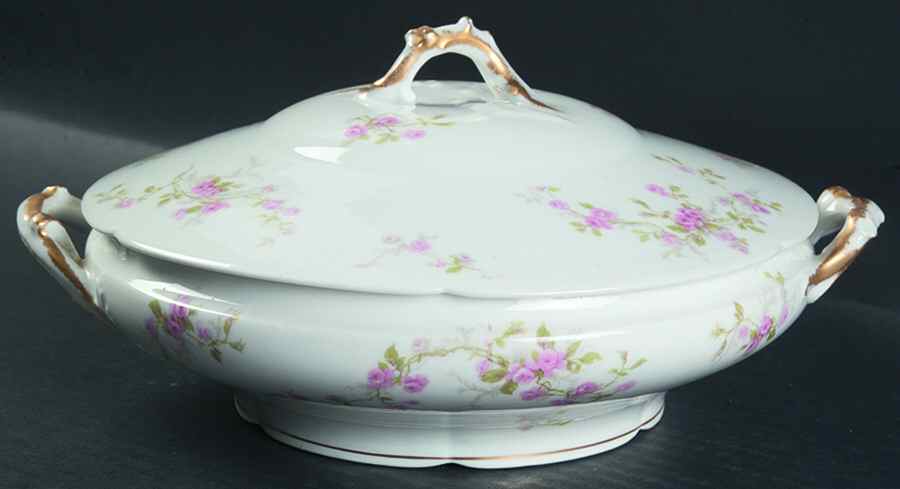 Schleiger 321-7 Round Covered Vegetable by Haviland-1