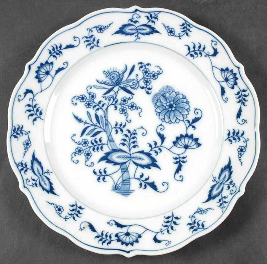 Blue Danube Luncheon Plate by Hal-Sey Fifth-1