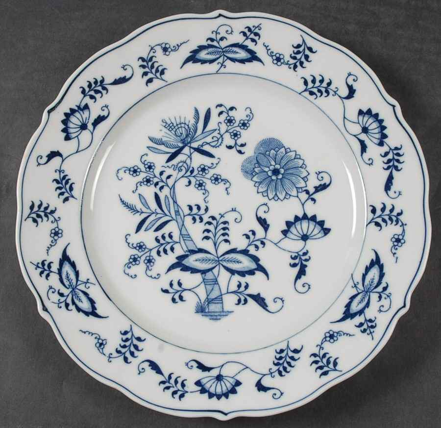 Blue Danube Dinner Plate by Hal-Sey Fifth-1