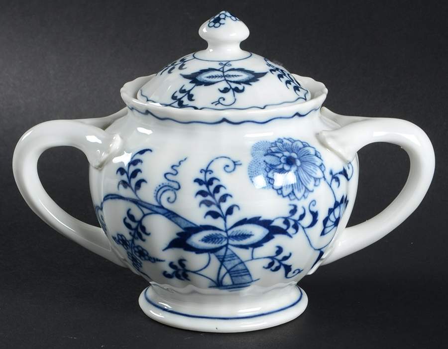 Blue Danube Sugar Bowl & Lid by Hal-Sey Fifth-1