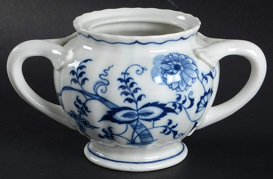 Blue Danube Sugar Bowl No Lid by Hal-Sey Fifth-1