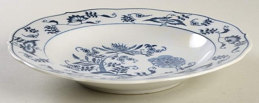 Blue Danube Rim Soup Bowl by Hal-Sey Fifth-1