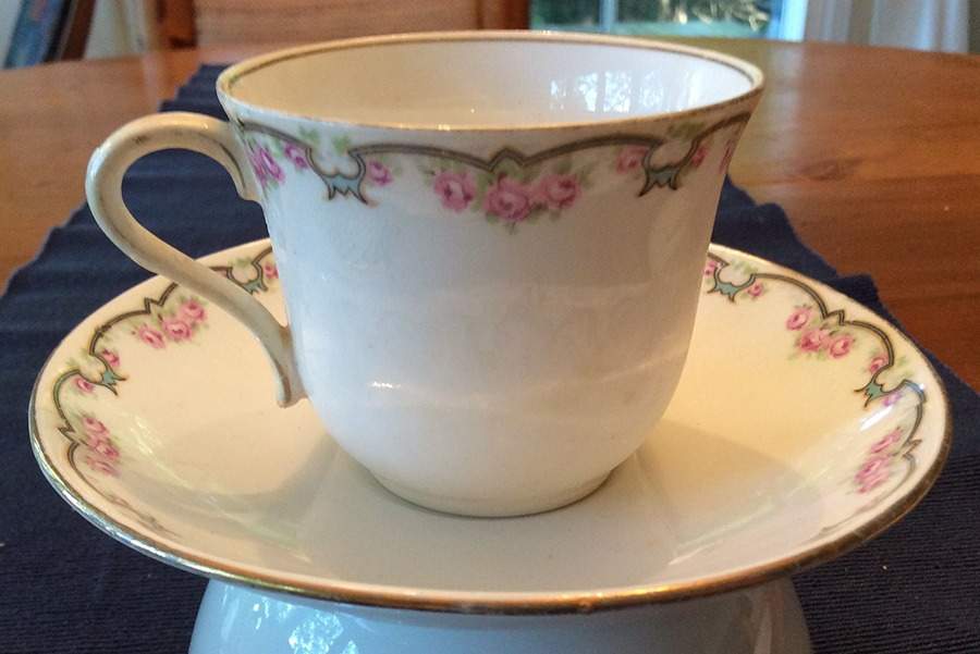 HGH10 Flat Cup & Saucer Set by E Hughes-1