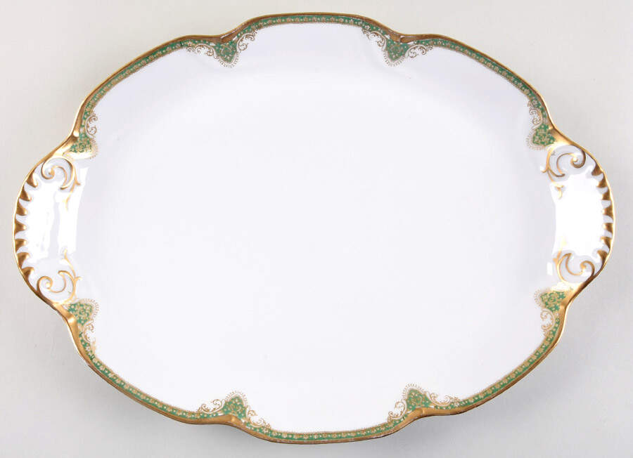 Schleiger 619-2 16" Oval Serving Platter by Haviland-1