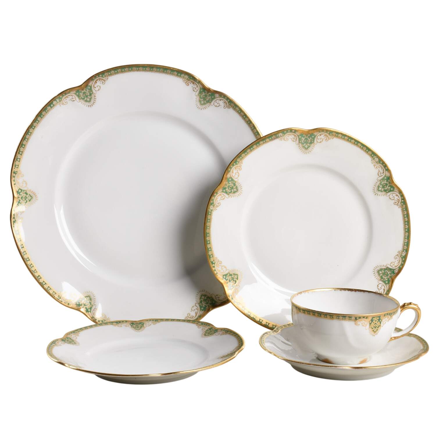 Schleiger 619-2 5 Piece Place Setting by Haviland-1