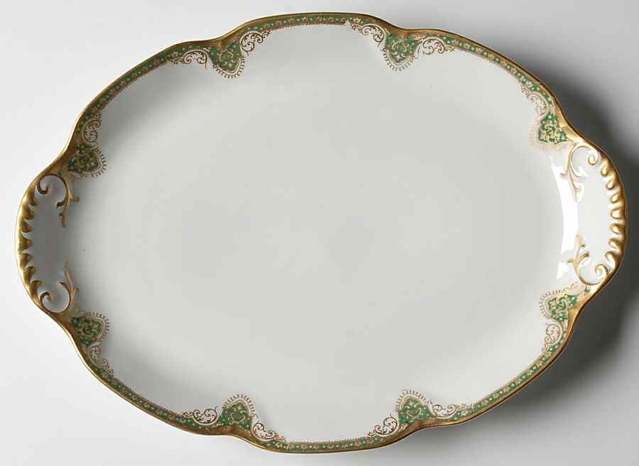 Schleiger 619-2 11" Oval Serving Platter by Haviland-1