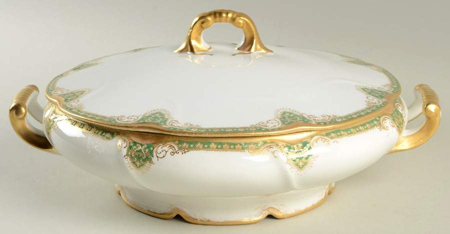 Schleiger 619-2 Round Covered Vegetable by Haviland-1