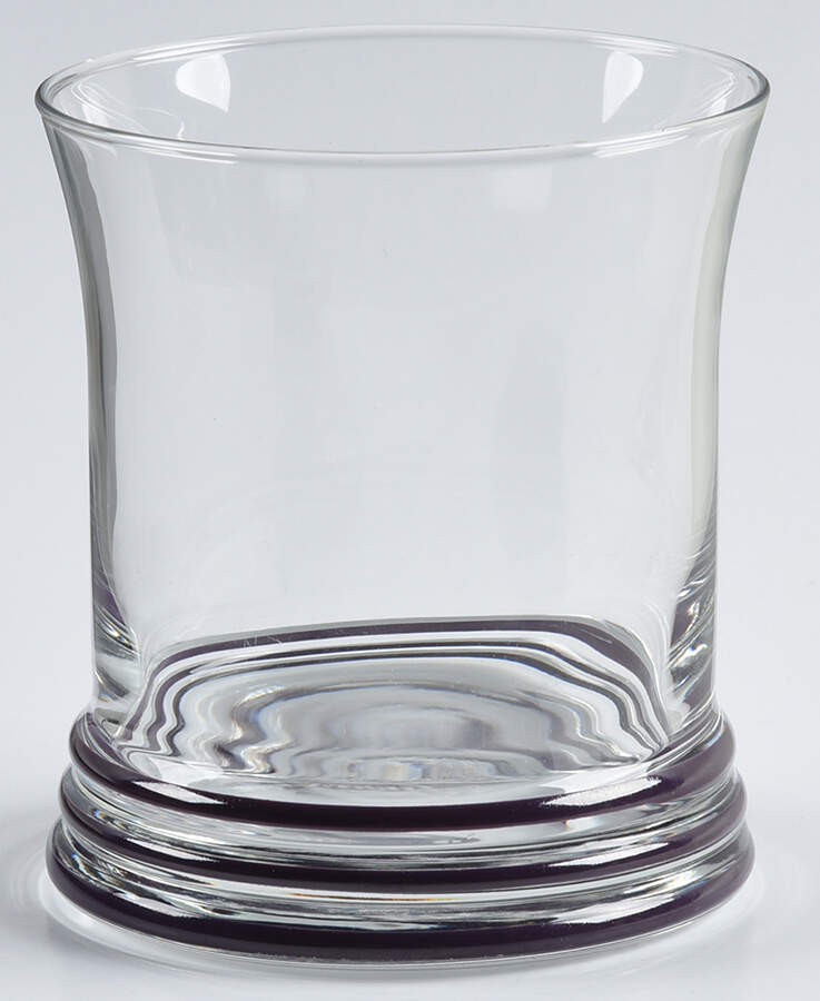 Fiesta Heather (Intro 2006) Glassware Double Old Fashioned by Homer Laughlin -1