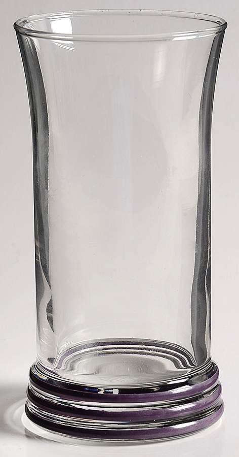 Fiesta Heather (Intro 2006) Glassware Tall Tumbler by Homer Laughlin -1