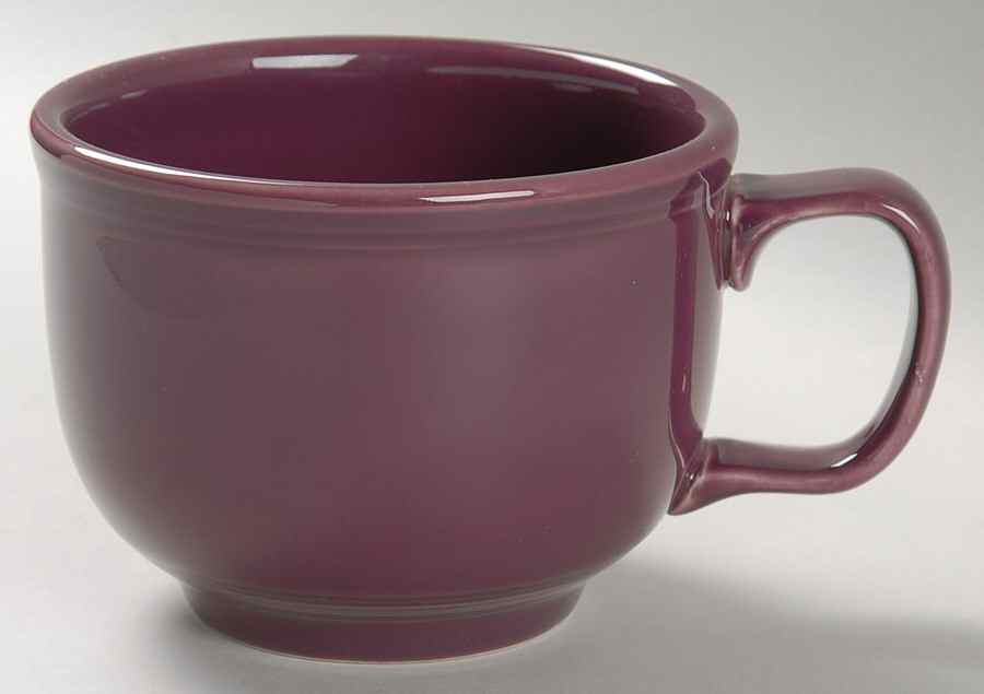 Fiesta Heather (Intro 2006) Jumbo Cup by Homer Laughlin -1