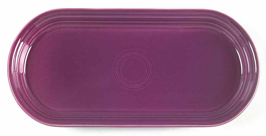 Fiesta Heather (Intro 2006) Bread Tray by Homer Laughlin -1