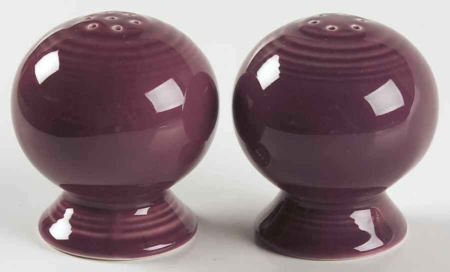 Fiesta Heather (Intro 2006) Salt & Pepper Set by Homer Laughlin -1
