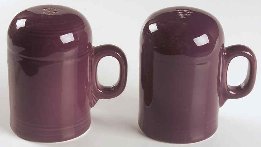 Fiesta Heather (Intro 2006) Stove Top Salt & Pepper Set by Homer Laughlin -1