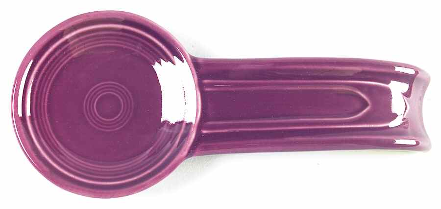 Fiesta Heather (Intro 2006) Spoon Rest/Holder (Holds 1 Spoon) by Homer Laughlin -1