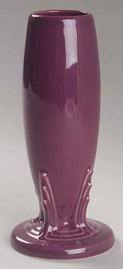 Fiesta Heather (Intro 2006) 6" Bud Vase by Homer Laughlin -1