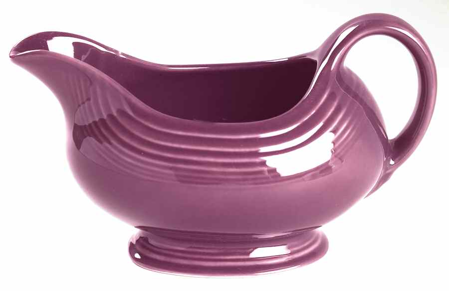 Fiesta Heather (Intro 2006) Open Sauce Boat by Homer Laughlin -1