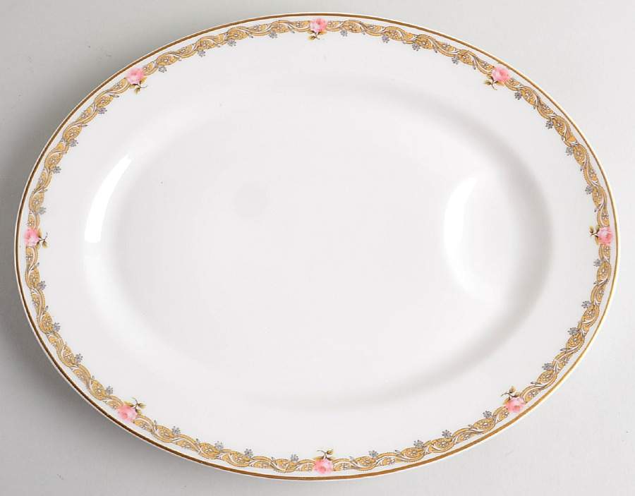 Schleiger 1063-1 13" Oval Serving Platter by Haviland-1
