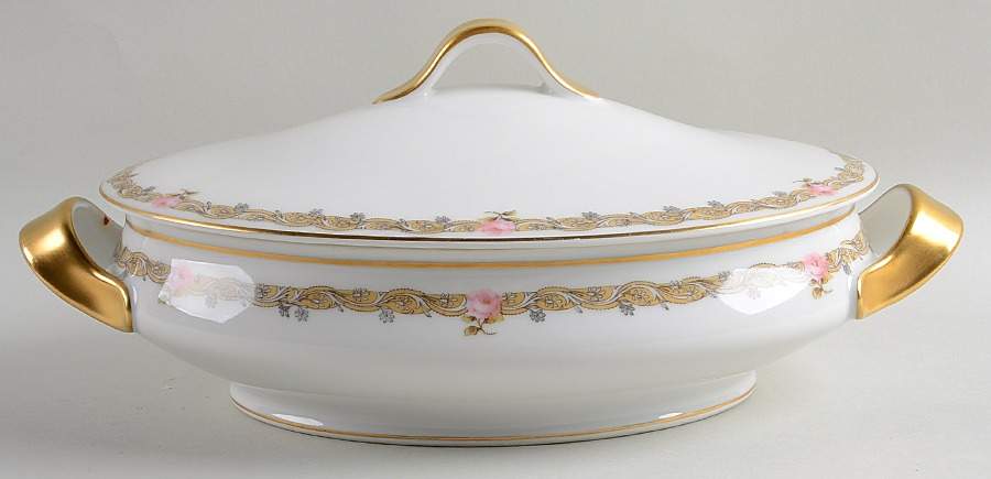 Schleiger 1063-1 Oval Covered Vegetable by Haviland-1