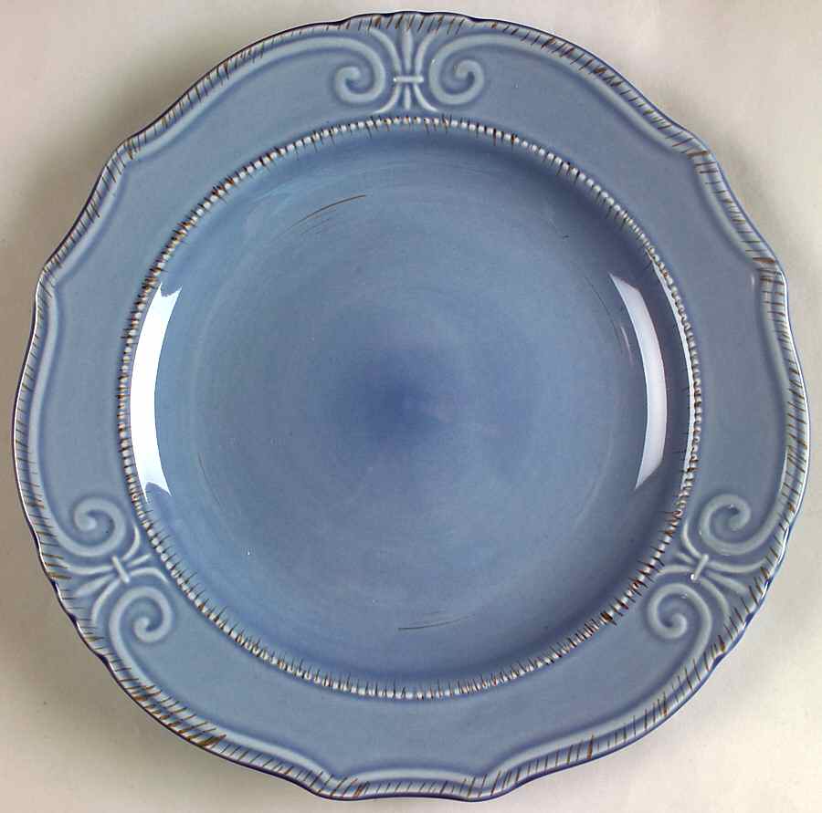 Natural Elements Blue Dinner Plate by Home Trends-1
