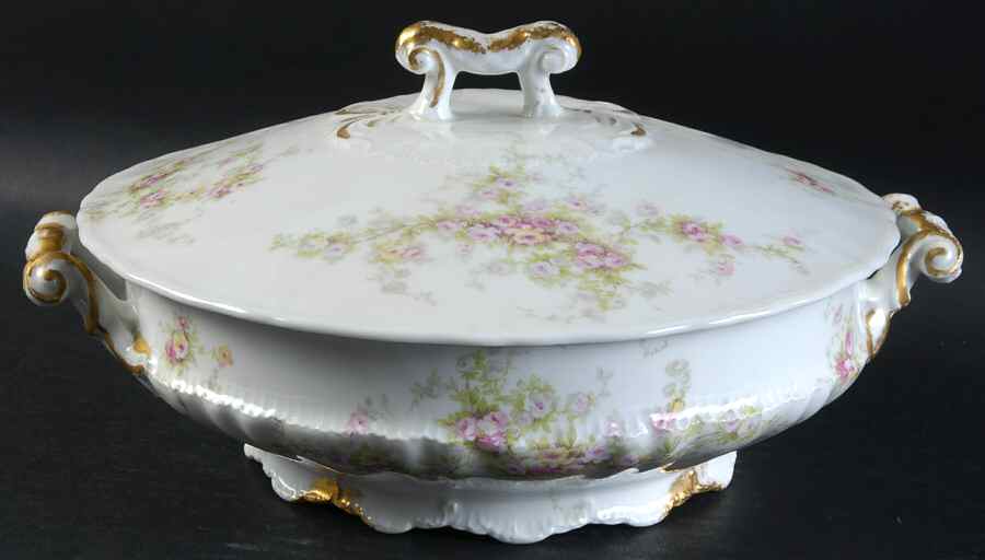Schleiger 149-12 Round Covered Vegetable by Haviland-1