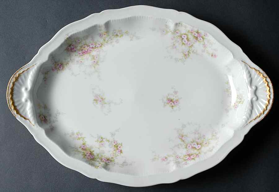 Schleiger 149-12 12" Oval Serving Platter by Haviland-1