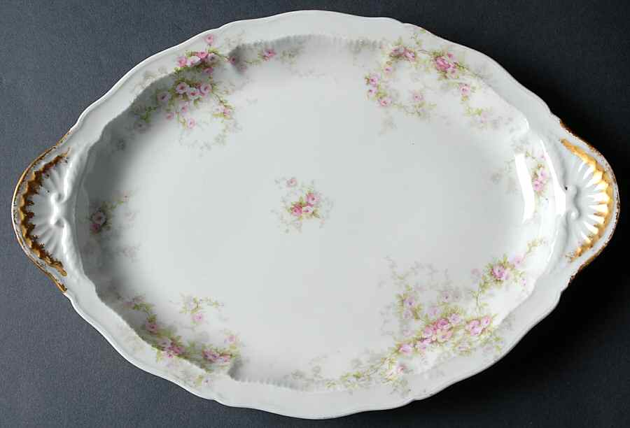 Schleiger 149-12 16" Oval Serving Platter by Haviland-1