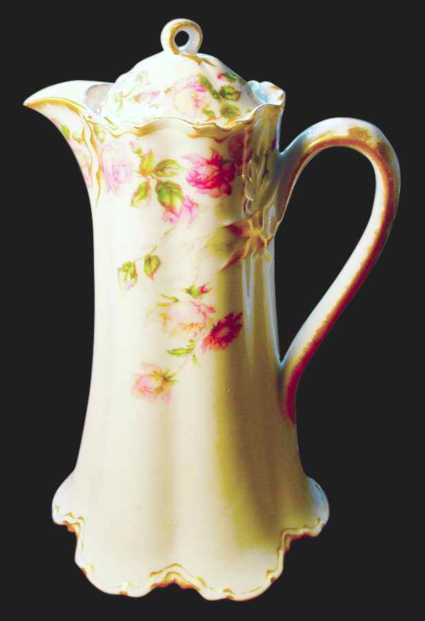 Schleiger 497-7 Chocolate Pot & Lid by Haviland-1