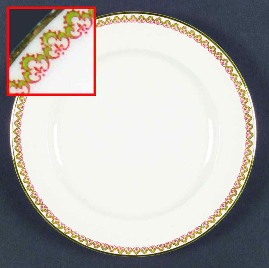 Schleiger 796-1 Dinner Plate by Haviland-1