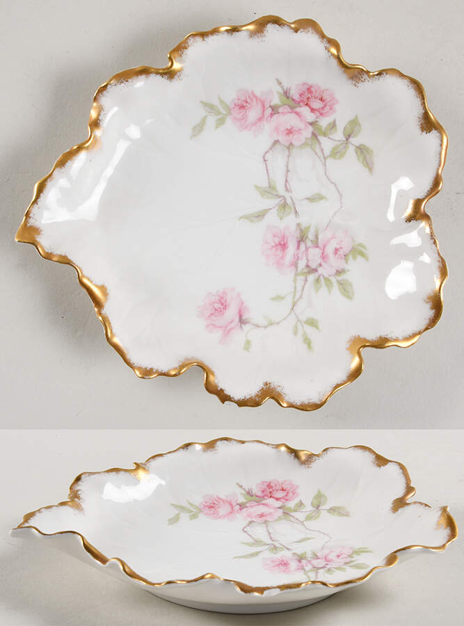 Schleiger 1151-11 6" Leaf Dish by Haviland-1