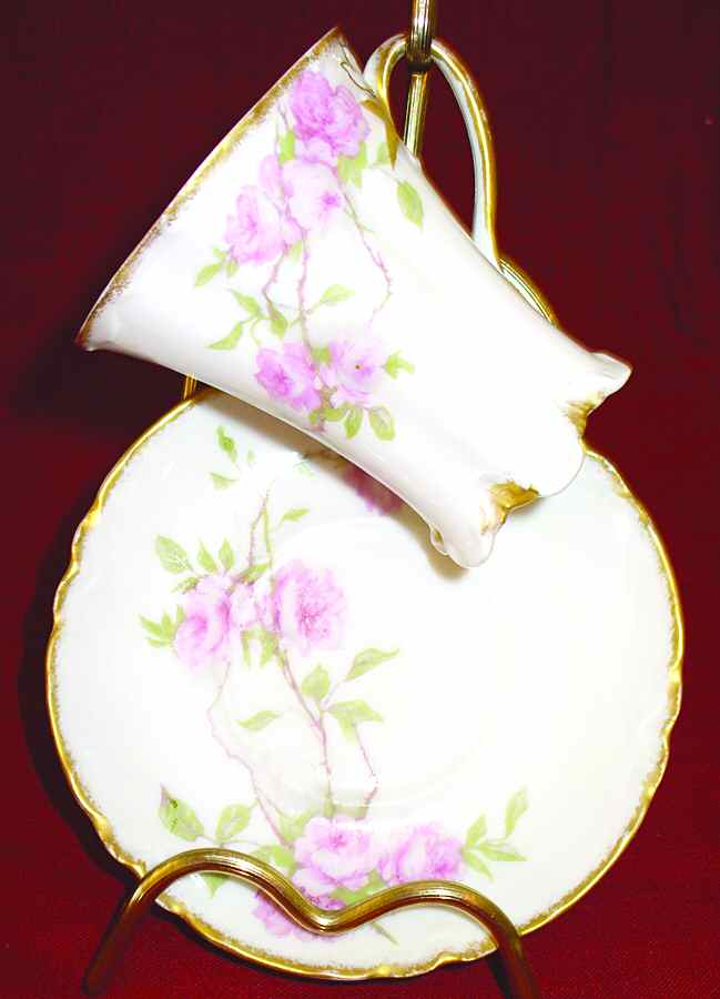 Schleiger 1151-11 Chocolate Cup & Saucer Set by Haviland-1