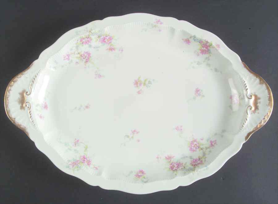 Schleiger 1014-16 16" Oval Serving Platter by Haviland-1