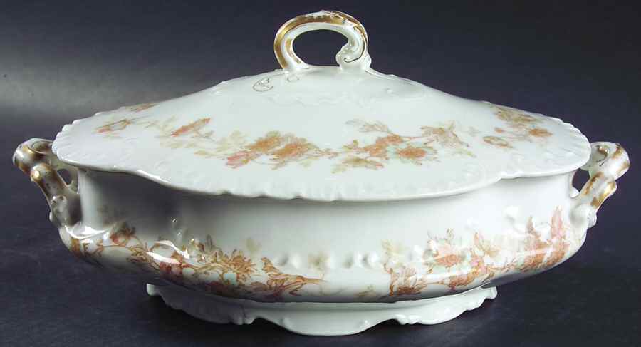 H3340 Oval Covered Vegetable by Haviland-1