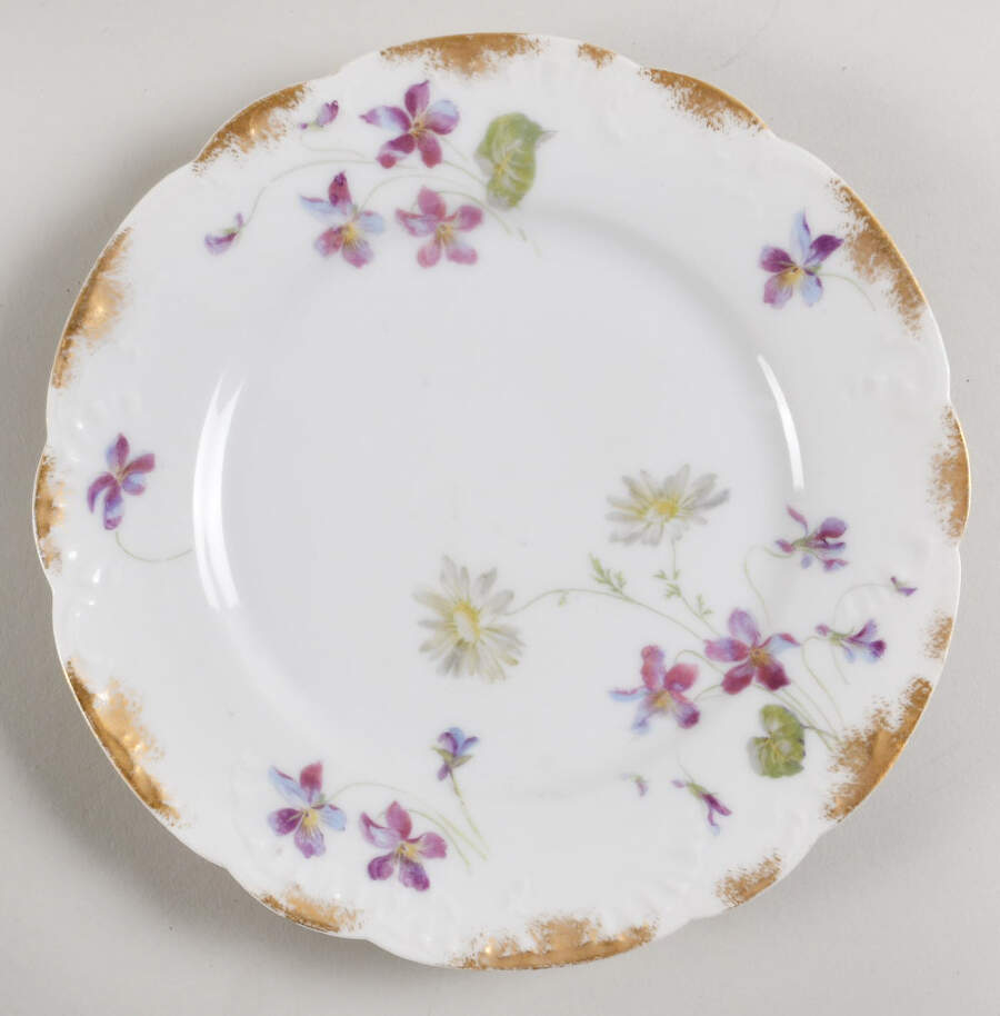 Schleiger 453-4 Salad Plate by Haviland-1