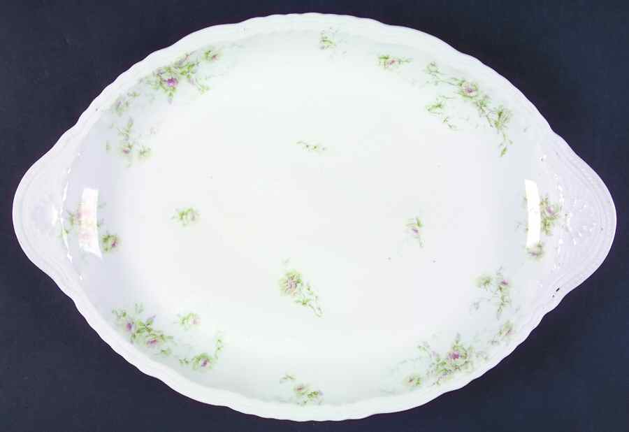 H3346 16" Oval Serving Platter by Haviland-1