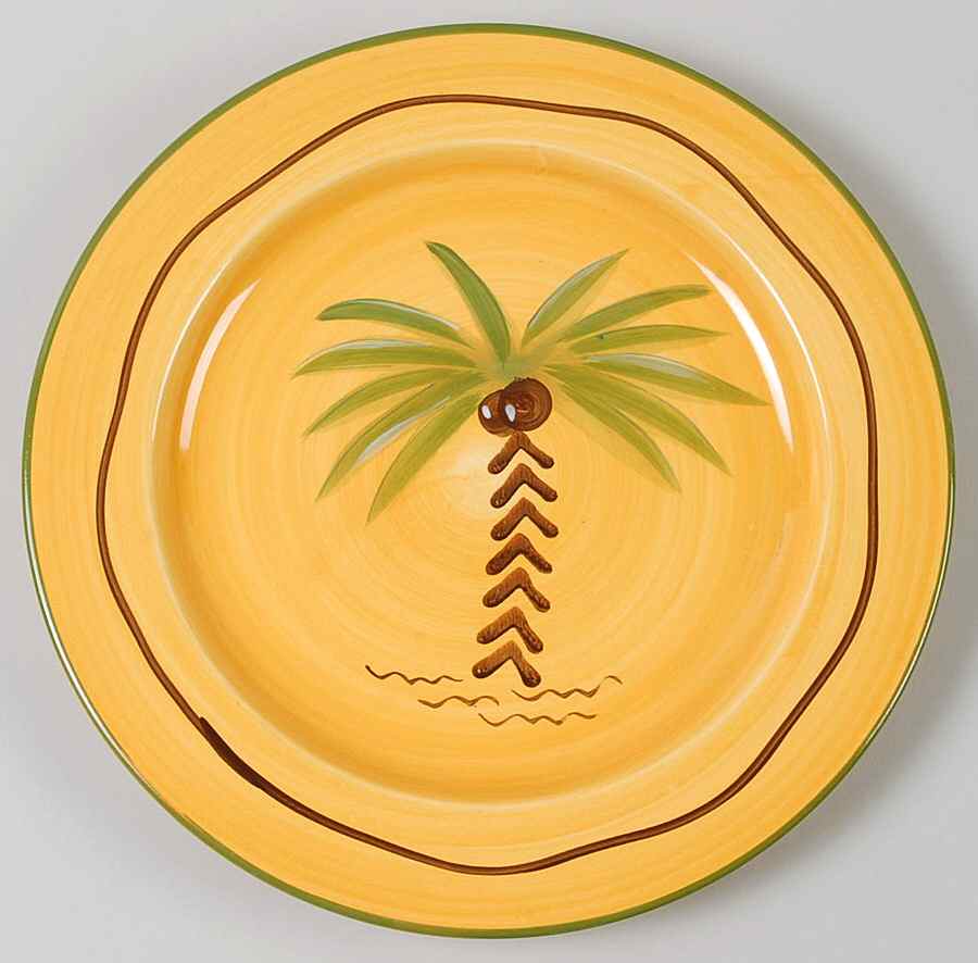 BOCA PALM Dinner Plate by Home-1